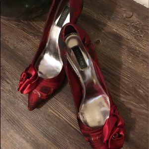 White House Black Market red heels